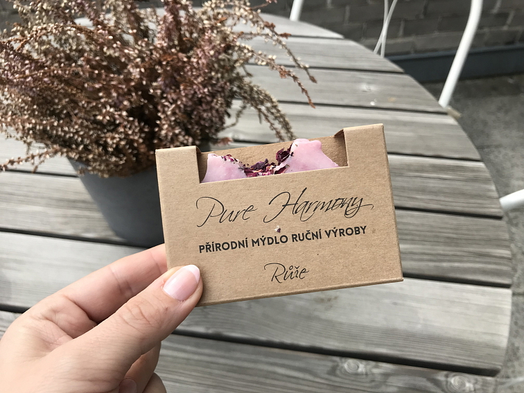 PŘÍRODNÍ RUČNĚ VYRÁBĚNÉ MÝDLO 35g