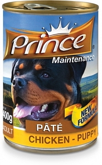 PRINCE DOG PATE 400G KURE-STENE