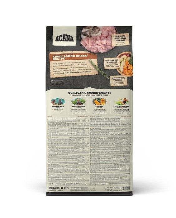 ACANA ADULT LARGE BREED RECIPE 17 kg