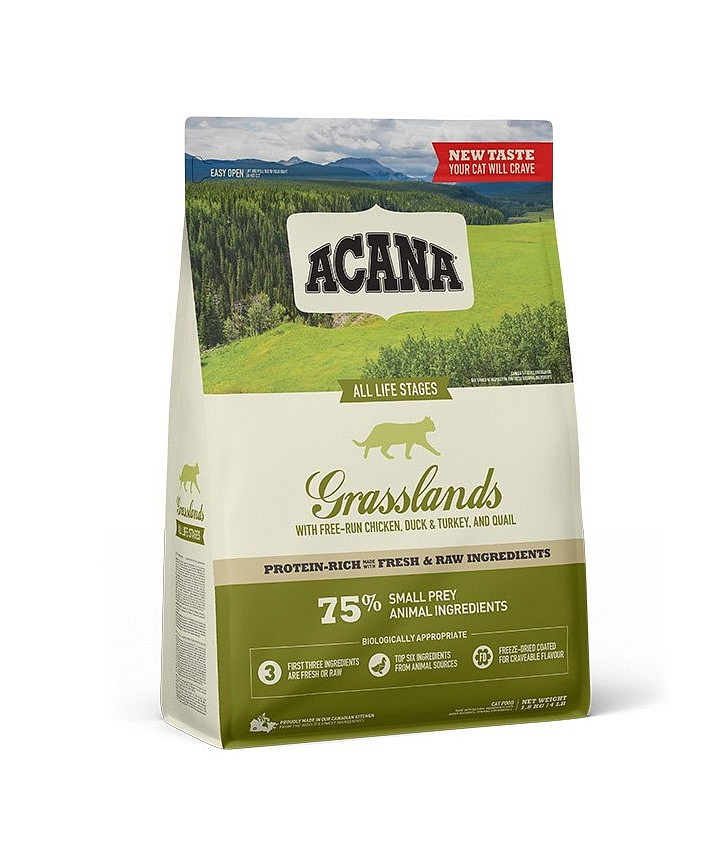 ACANA GRASSLANDS CAT 1,8 kg GRAIN-FREE