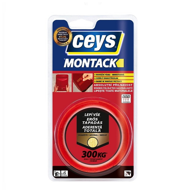 Ceys Páska montážní Montack express 19 mm x 2,5 m