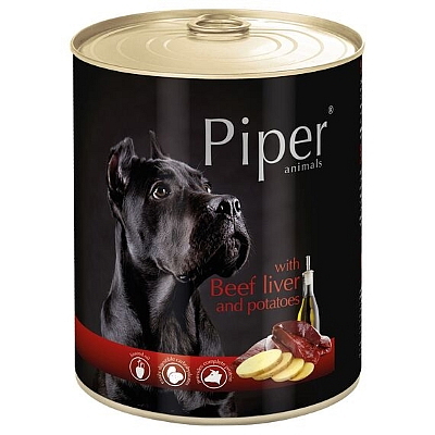 PIPER S HOVĚZÍMI JÁTRY A BRAMBORAMI 800 g