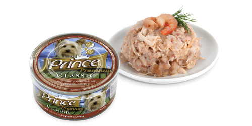 PRINCE PREMIUM 170 G DOG VANNAMEI SHRIMP (pacific tunak s ryzi)