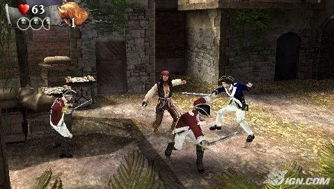 Pirates of the Caribbean At Worlds End (PSP)