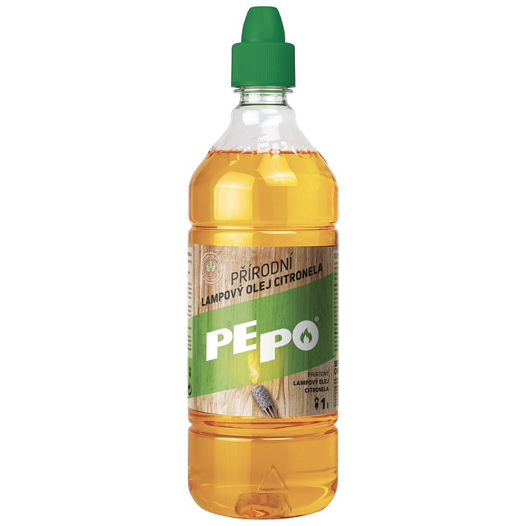 Pe-Po Přírodní lampový olej citronela 1 l