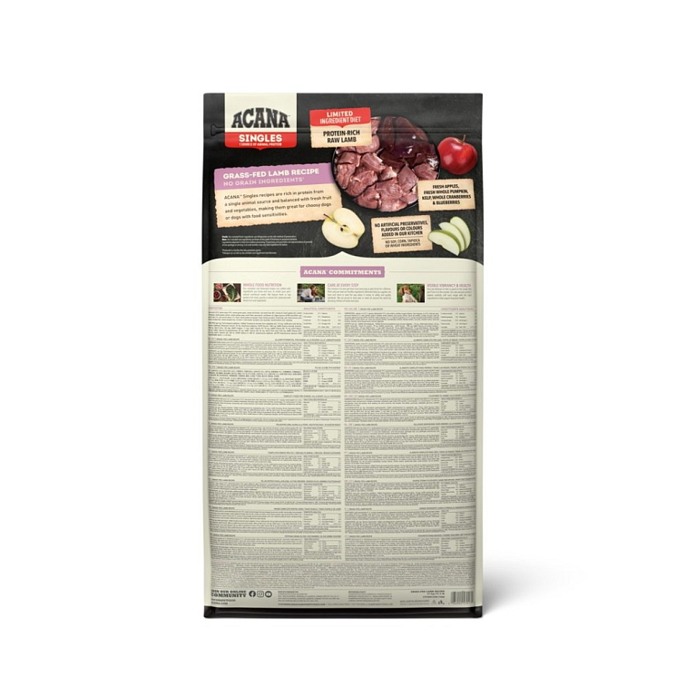 ACANA GRASS-FED LAMB 17 kg SINGLES