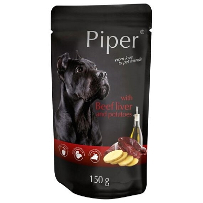 PIPER S HOVĚZÍMI JÁTRY A BRAMBORAMI 150 g