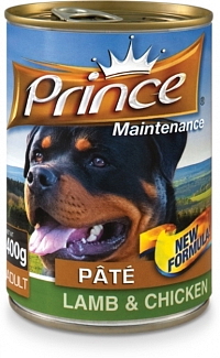 PRINCE DOG PATE 400G JEHNECI A KURE