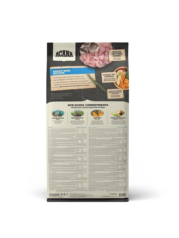 ACANA ADULT DOG RECIPE 17 kg