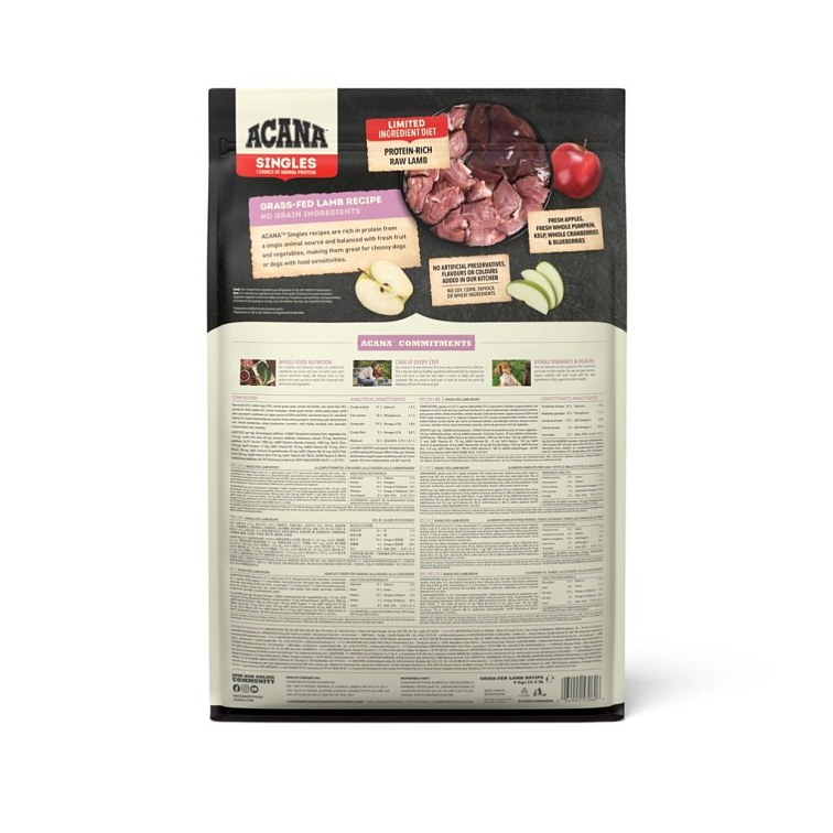 ACANA GRASS-FED LAMB 6 kg SINGLES