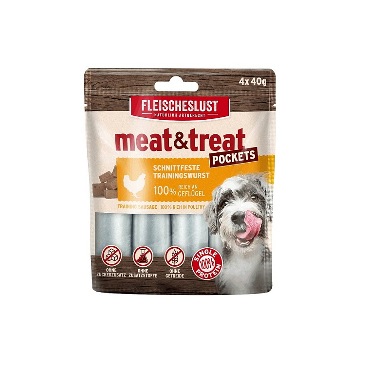 MEAT & TREAT POULTRY 4x40g