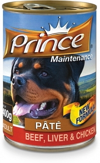 PRINCE DOG PATE 400G HOVEZI A KUR.JATRA