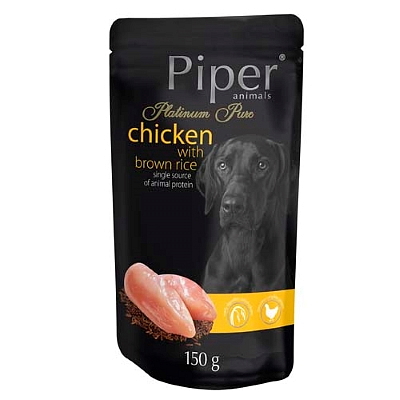 PIPER PLATINUM KUŘE A HNĚDÁ RÝŽE KAPSIČKA 150 g