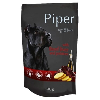 PIPER S HOVĚZÍMI JÁTRY A BRAMBORAMI 500 g