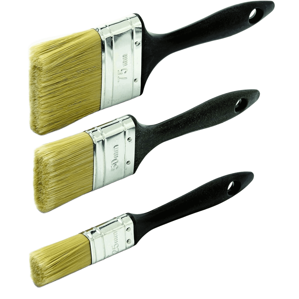 Schüller Eh' klar YES 3 dílná sada plochých štětců FLATBRUSH M SET, vel. 30, 50, 70 mm