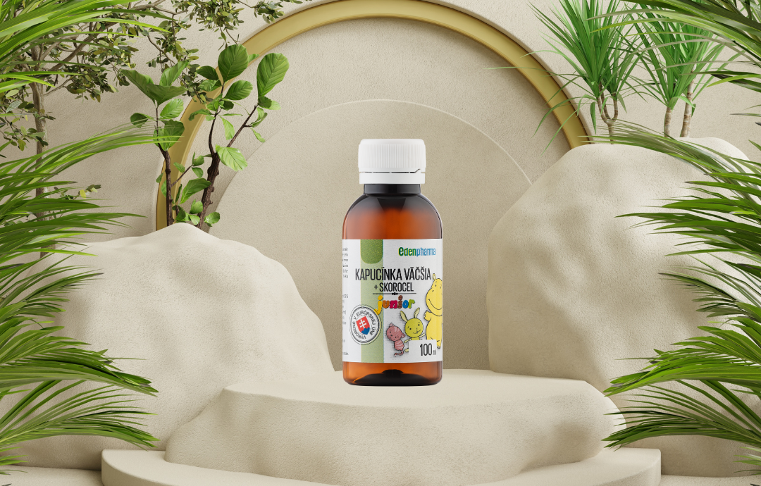 EDENPharma Kapucínka väčšia + skorocel Junior 100 ml