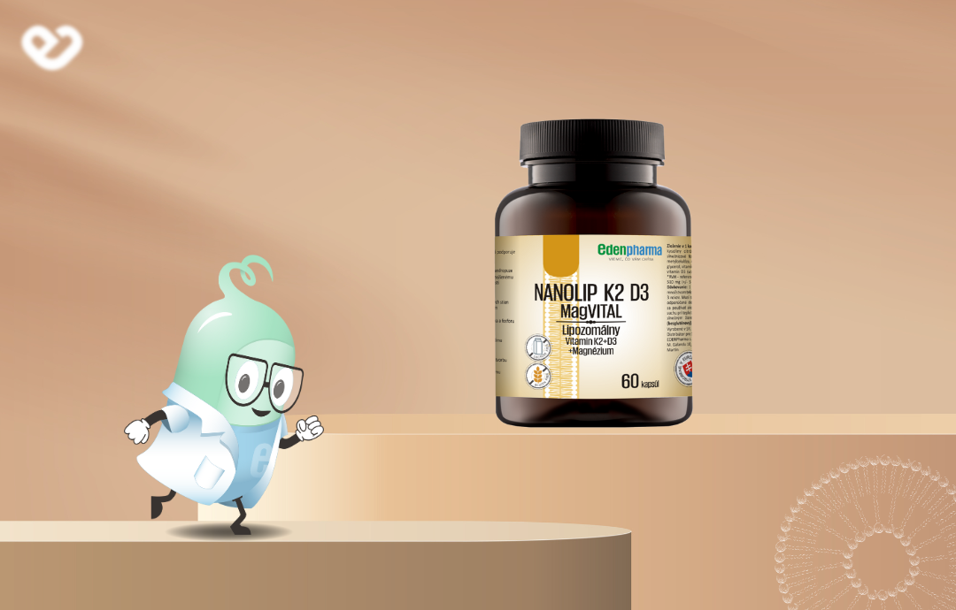 EDENPharma NANOLIP K2 D3 MagVITAL 60 cps