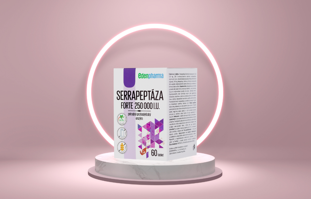 EDENPharma Serrapeptáza forte 250 000 I.U. 60 tbl