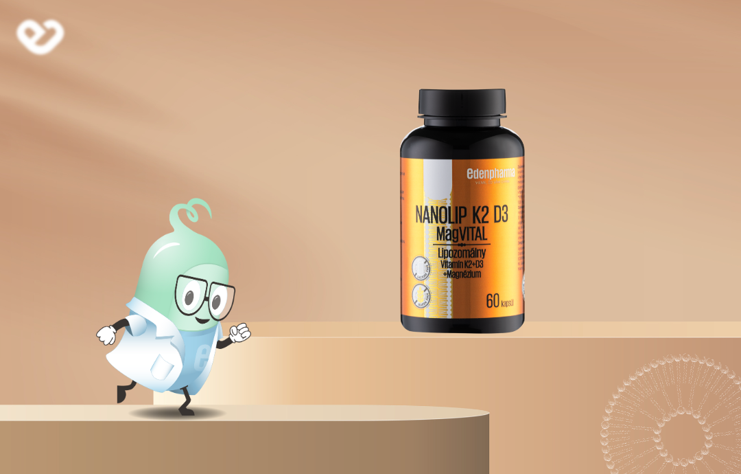 EDENPharma NANOLIP K2 D3 MagVITAL 60 cps