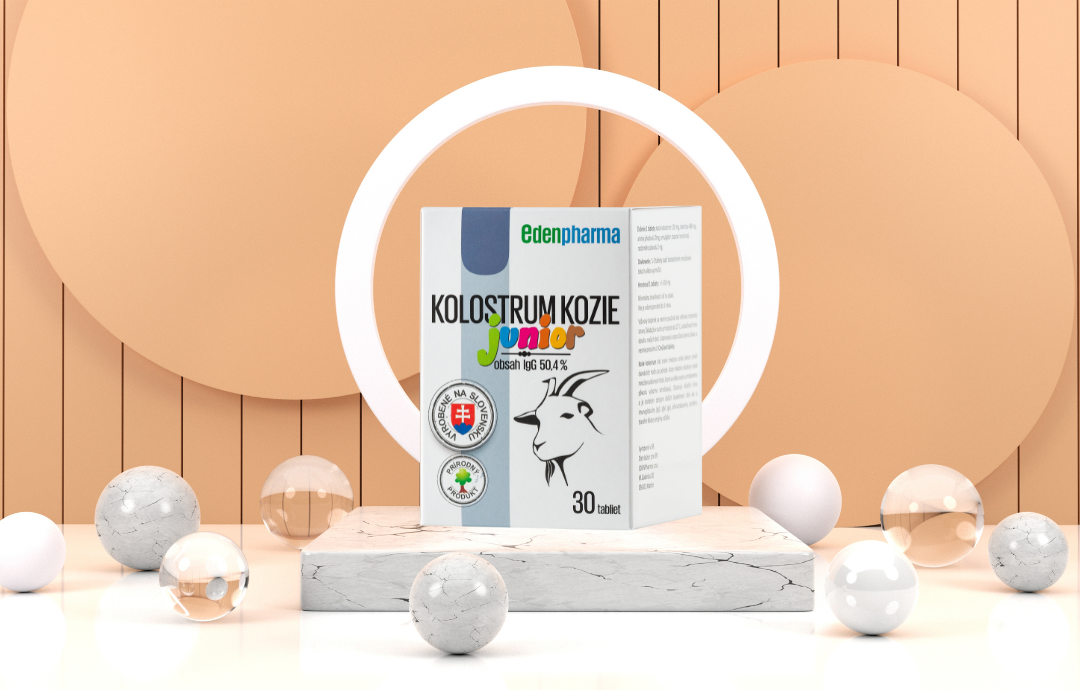 EDENPharma Kozie kolostrum junior