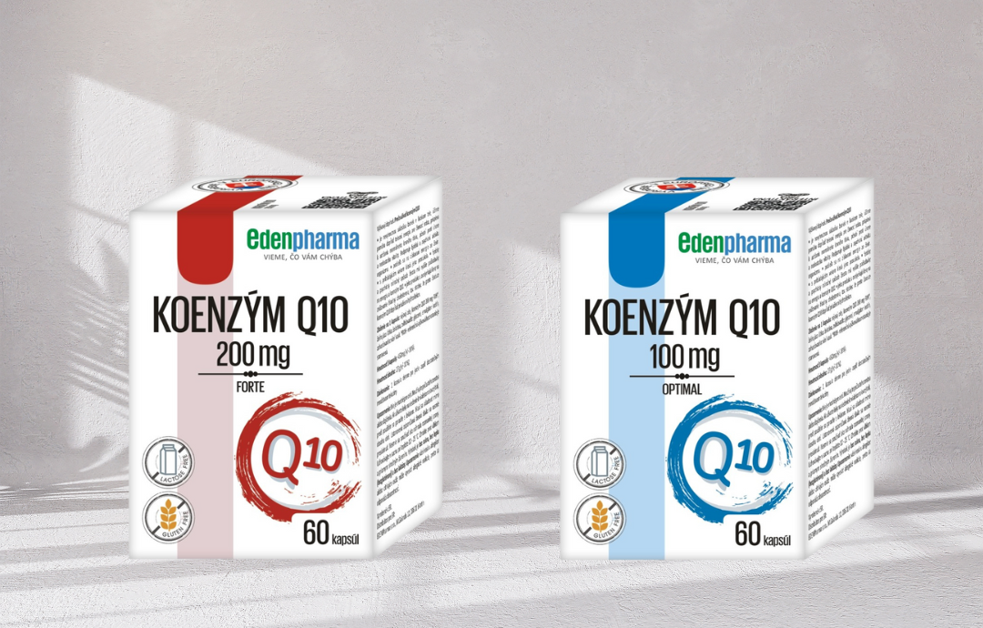 EDENPharma Koenzým Q10 FORTE 200 mg 60 cps