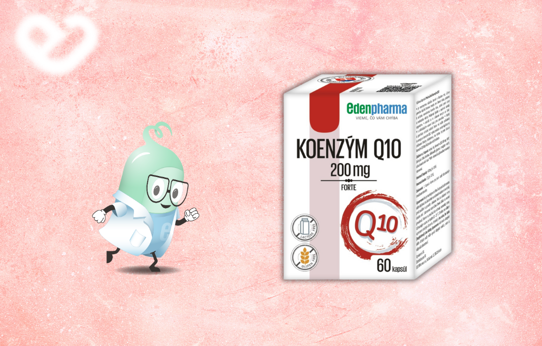 EDENPharma Koenzým Q10 FORTE 200 mg 60 cps
