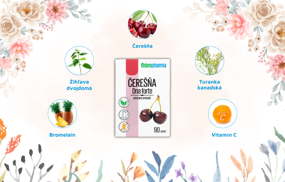 EDENPharma Čerešna DNA forte 90 tbl