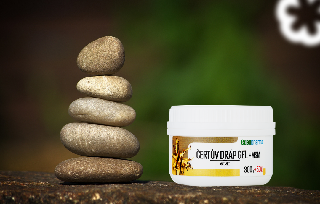 EDENPharma Čertov pazúr + MSM gél 300+50 g