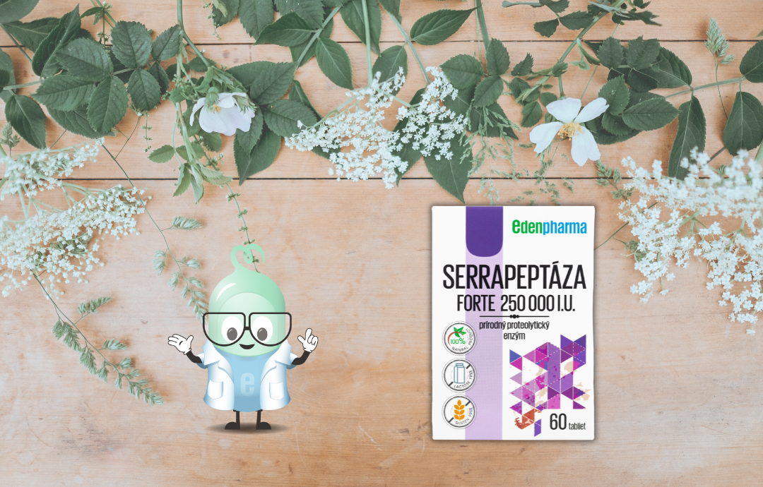EDENPharma Serrapeptáza forte 250 000 I.U. 60 tbl
