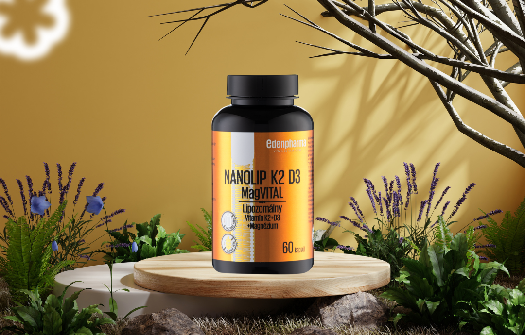 EDENPharma NANOLIP K2 D3 MagVITAL 60 cps