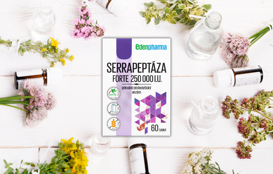 EDENPharma Serrapeptáza forte 250 000 I.U. 60 tbl