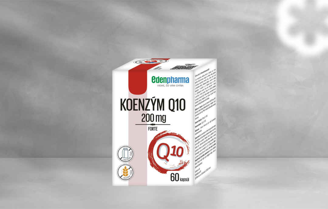 EDENPharma Koenzým Q10 FORTE 200 mg 60 cps