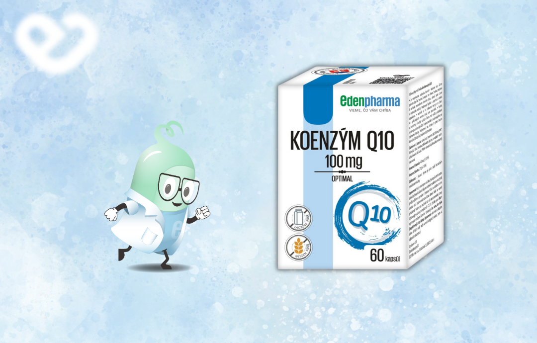 EDENPharma Koenzým Q10 OPTIMAL 100 mg 60 cps