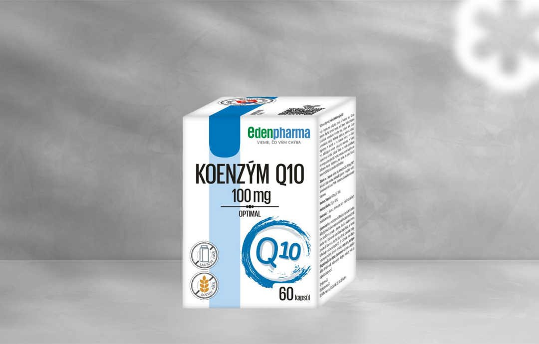 EDENPharma Koenzým Q10 OPTIMAL 100 mg 60 cps