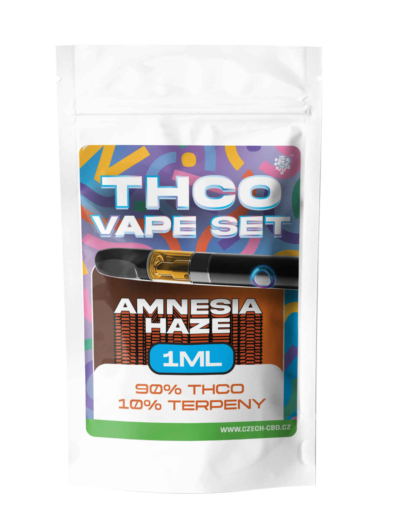 THCO vaporizer Amnesia Haze 1 ml | czech-cbd.cz