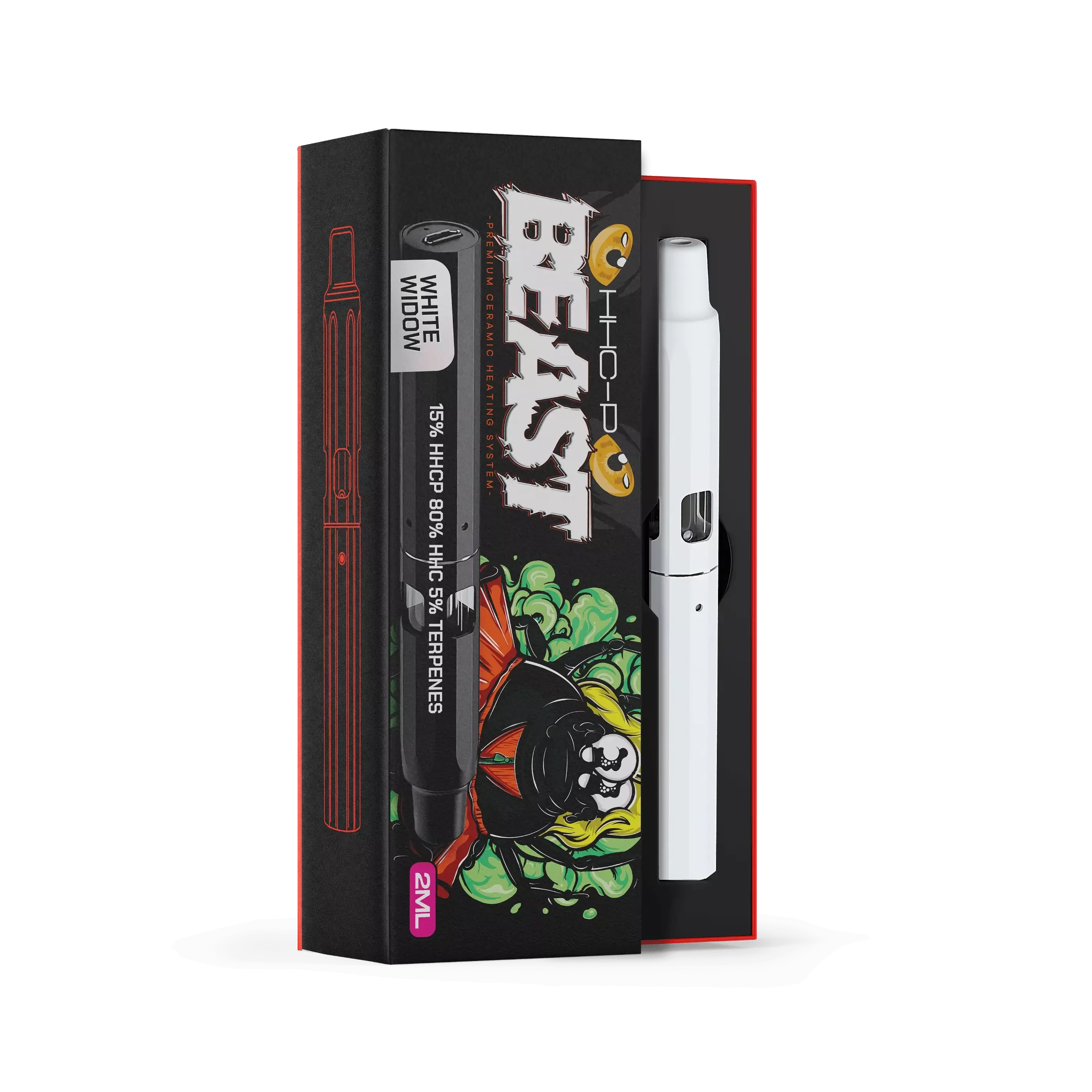 HHC-P Stronger Beast White Widow 2ml