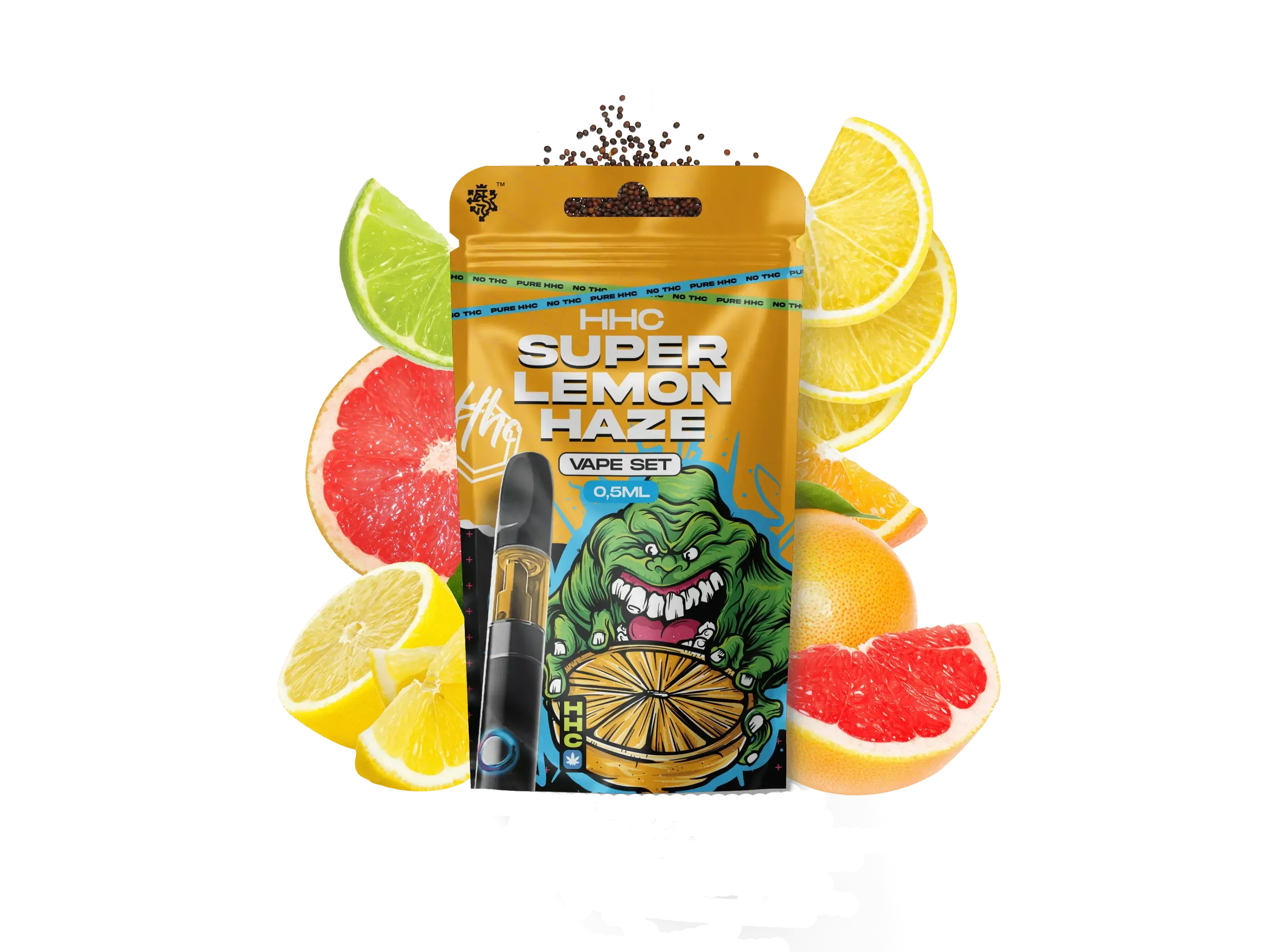 Vaporizer Super Lemon Haze 94% HHC 0,5 ml