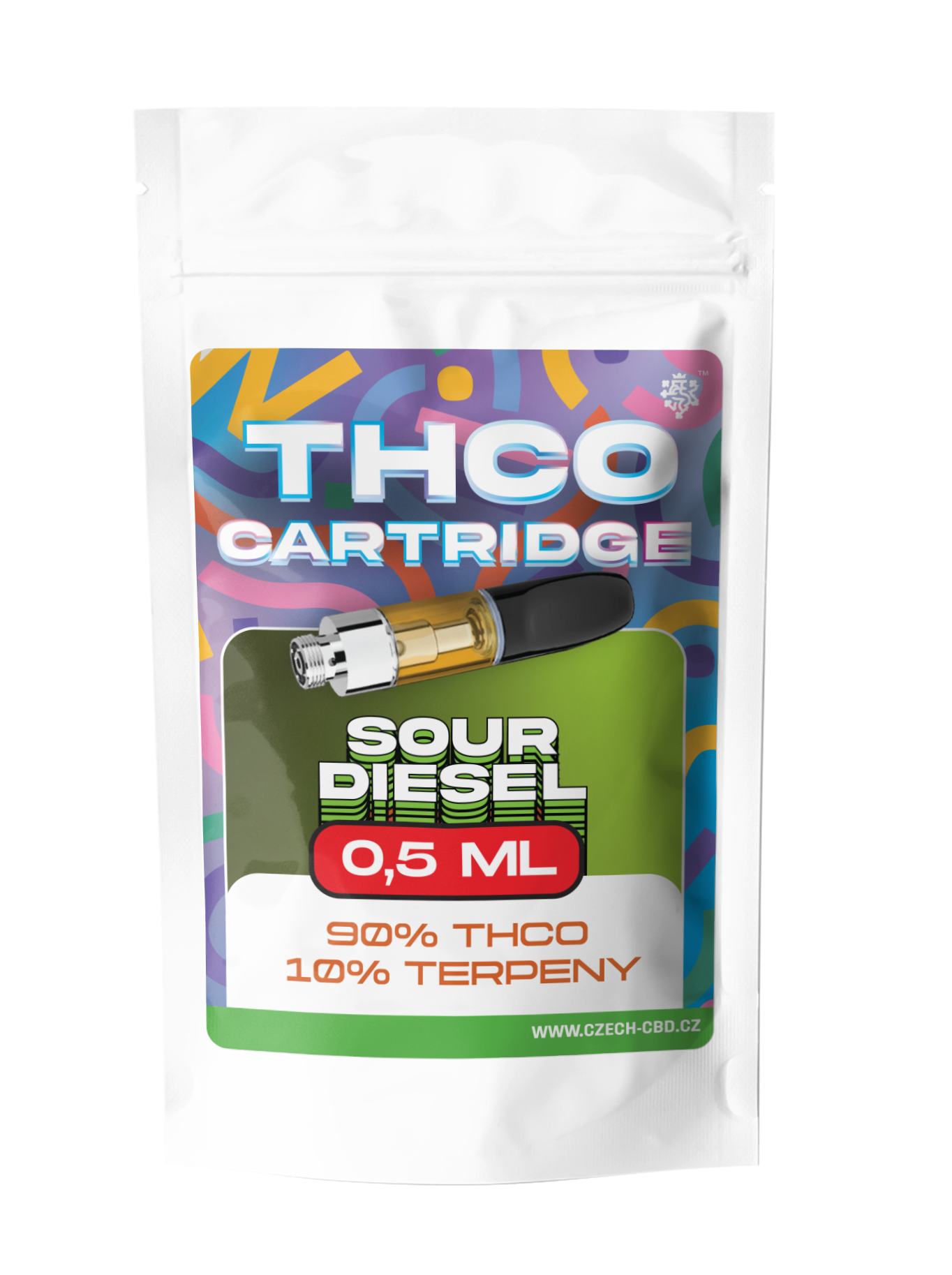 THCO cartridge Sour Diesel 1 ml