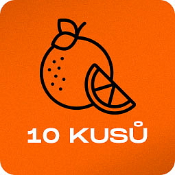 HHC Jelly 10mg - želé pomeranč