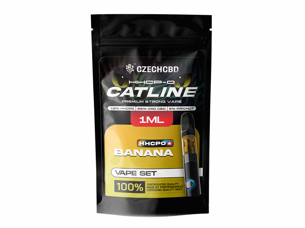 HHCPO vaporizer CATline Banana 1 ml