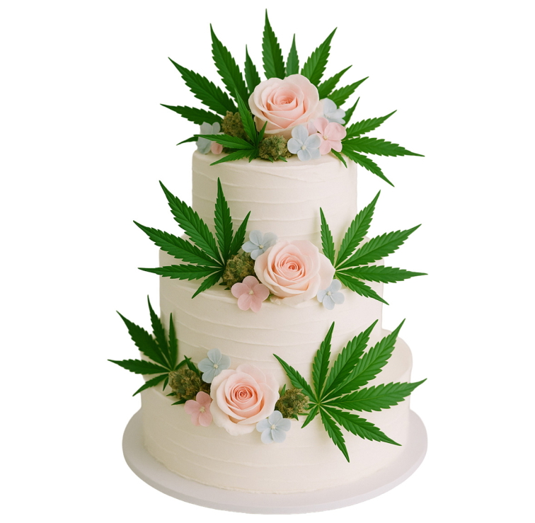 THC-D Wedding Cake květ konopí