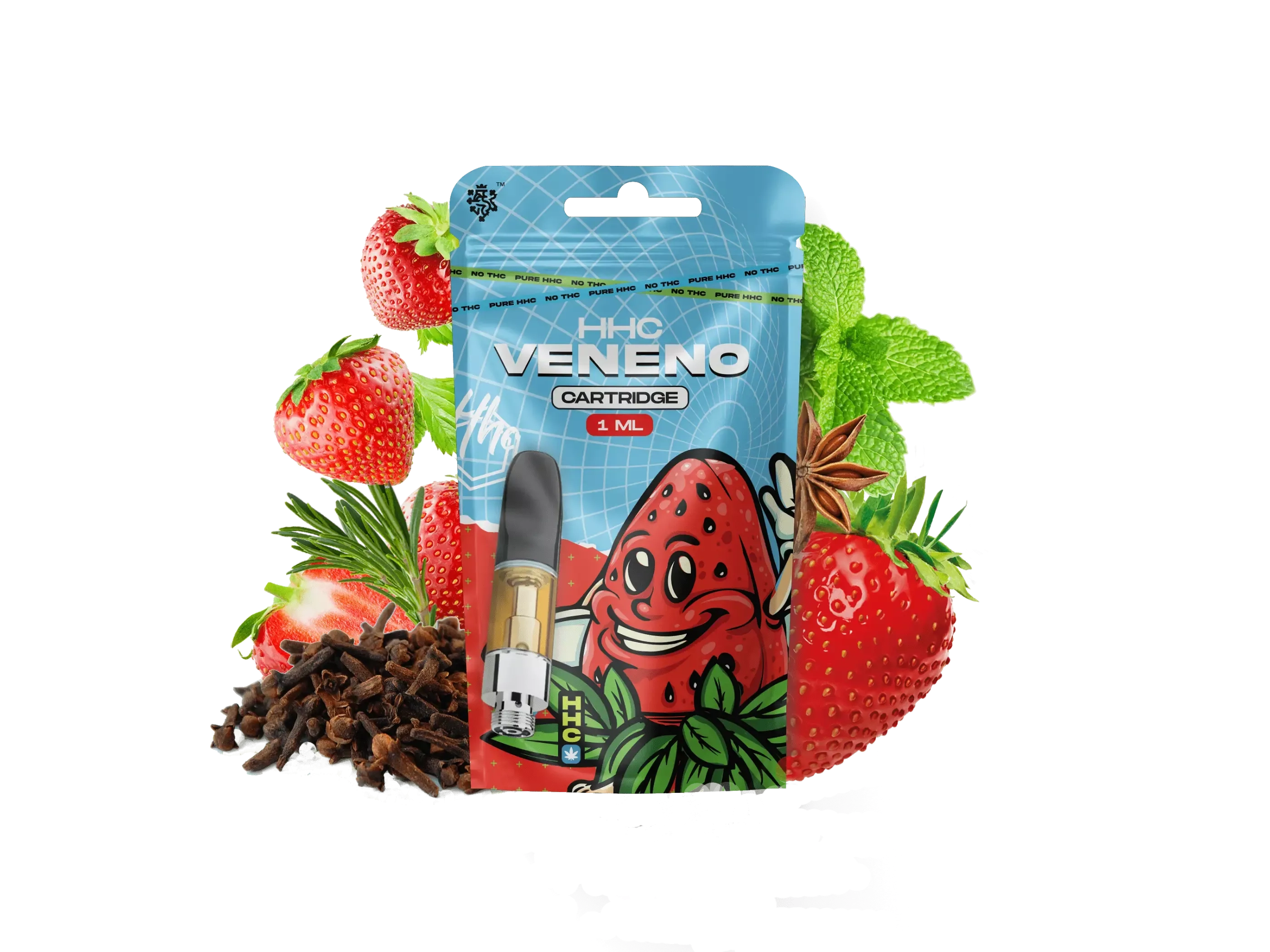 Cartridge Veneno 94% HHC 1 ml