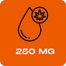 HHC Jelly 25mg - želé pomeranč