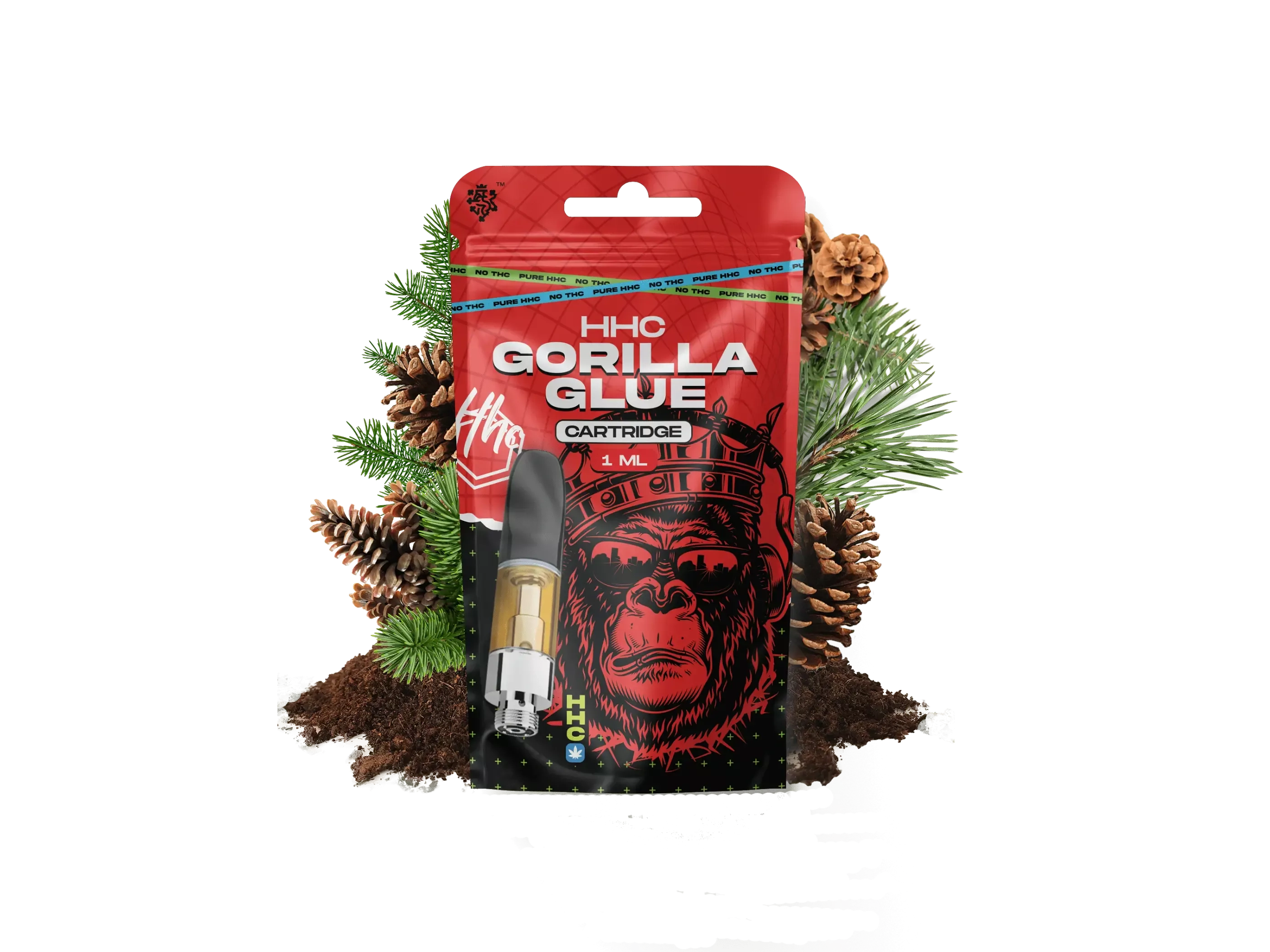 Cartridge Gorilla Glue 94% HHC 1 ml