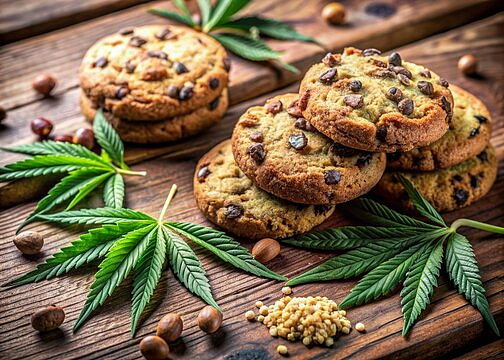 10-OH-HHC Cookies s kousky čokolády