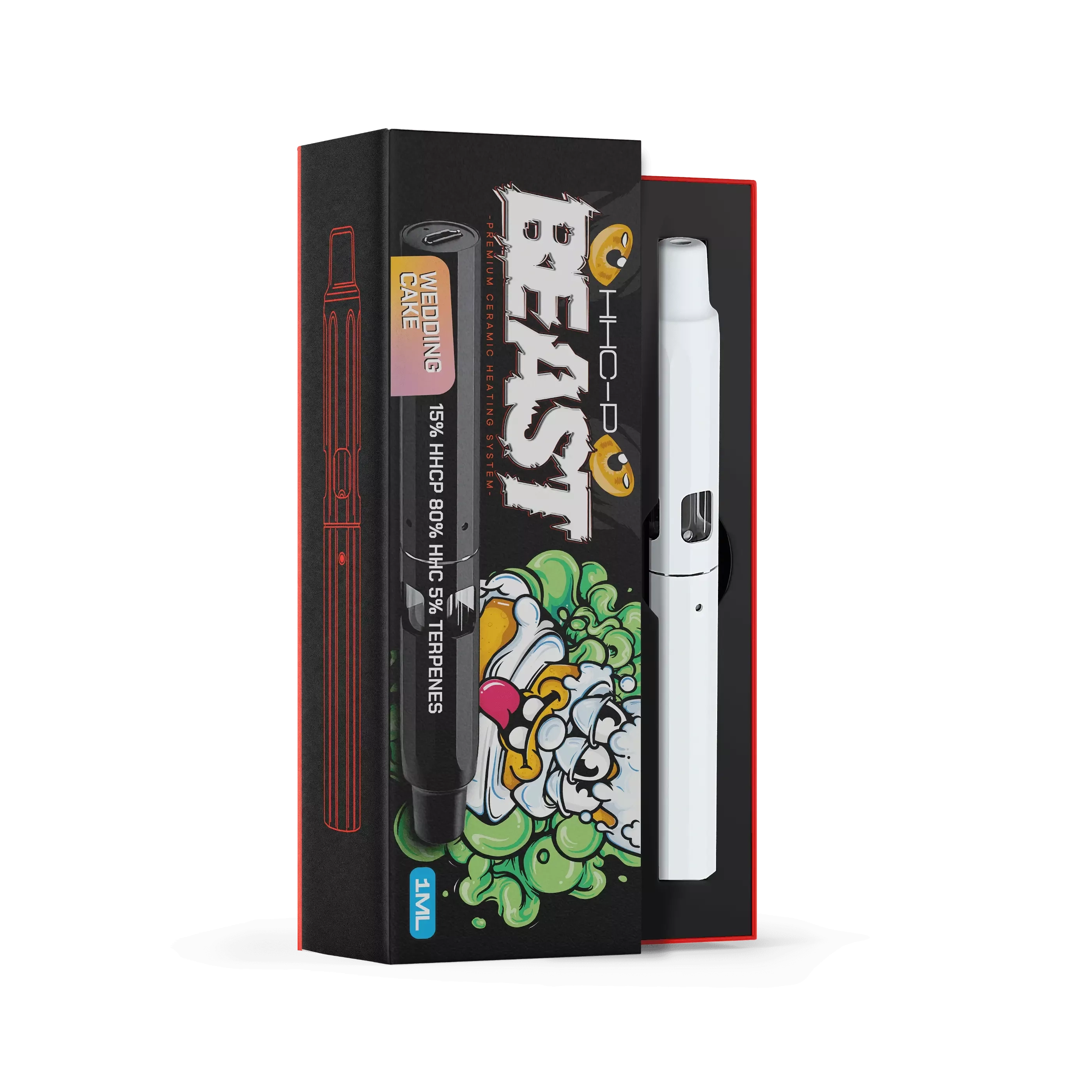 HHC-P Stronger Beast Wedding Cake 1ml