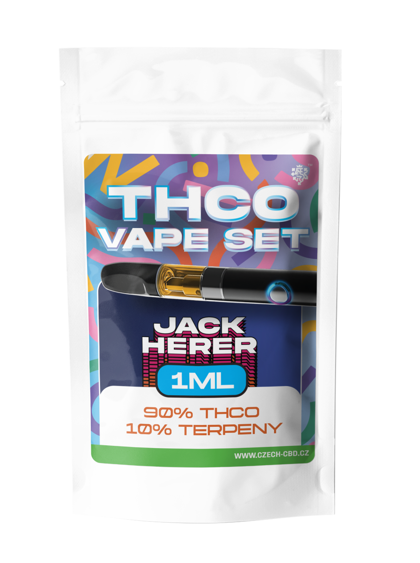 THCO vaporizer Jack Herer 1ml