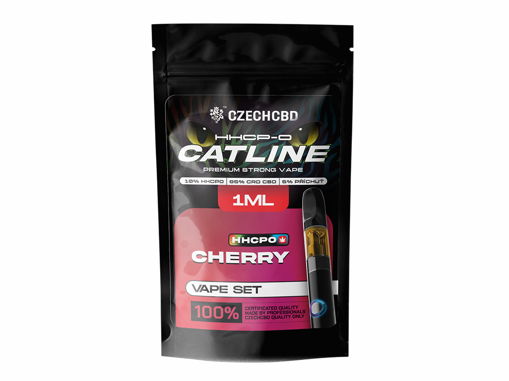 HHCPO vaporizer CATline Cherry 1 ml