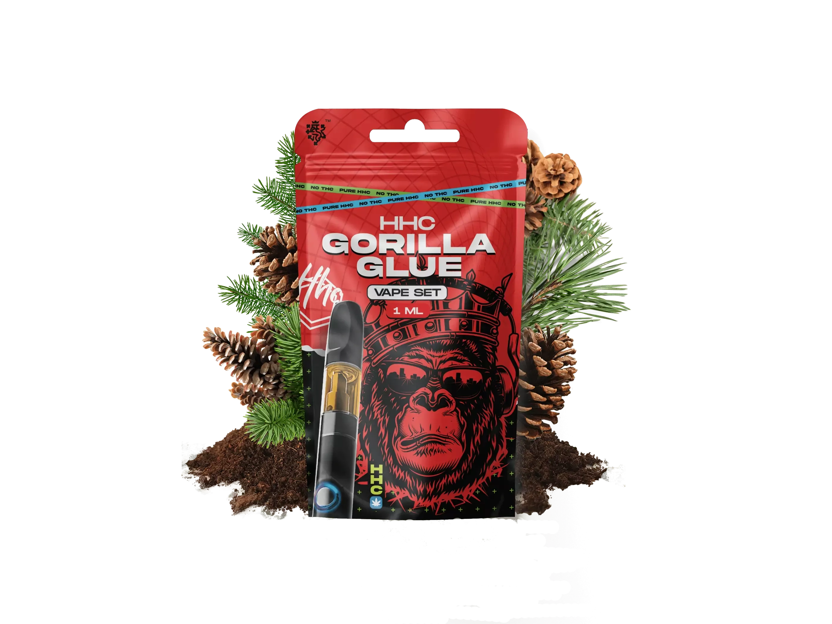 Vaporizer Gorilla Glue 94% HHC 1 ml