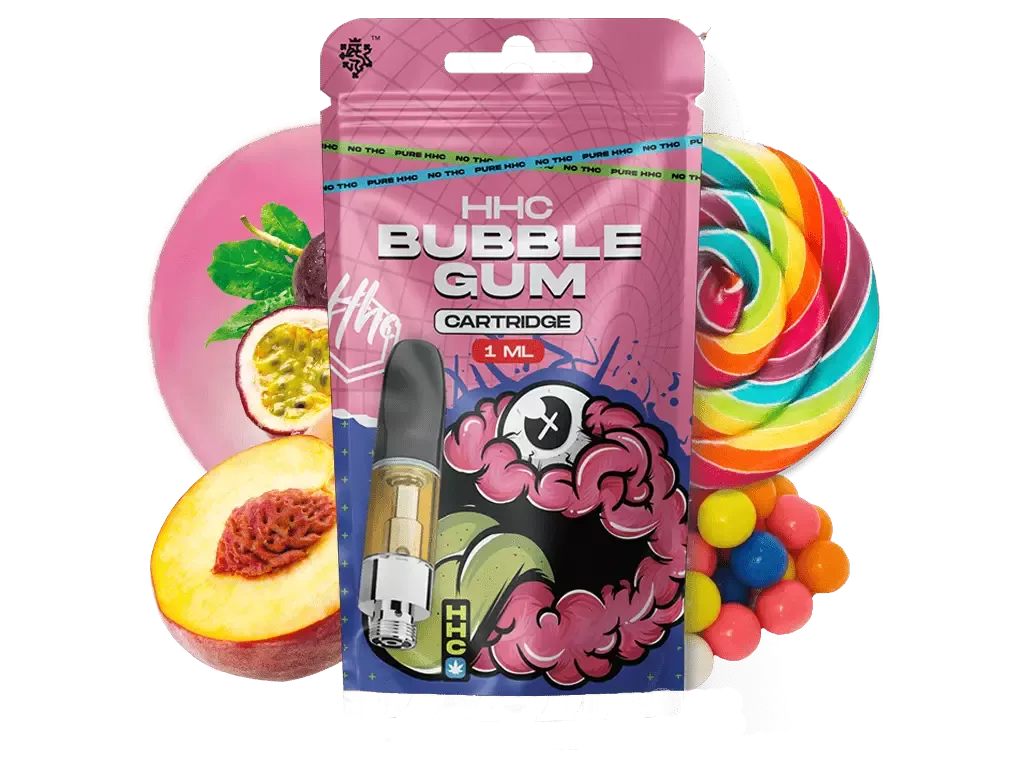 Cartridge Bubble Gum 94% HHC 1 ml